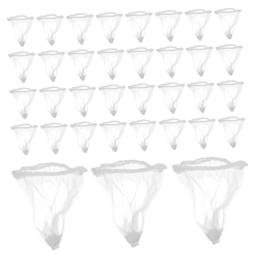 SEWOART 100 Piezas Unidades Bolsas Filtro para Fregadero de Cocina Reutilizables y Elásticas Duradera y Resistente al Agua Capturan Residuos de Alimentos Aptas para Restaurantes y