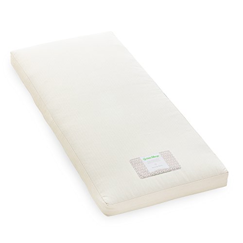 The Little Green Sheep colchón de cuna natural (89u00a0cm x 38u00a0cm)