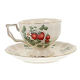 Tasses à cappuccino en porcelaine - elles sont fabriquées en céramique de première qualité, sans danger pour une utilisation prolongée et faciles à nettoyer après utilisation, tasse à latte