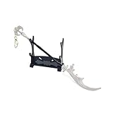 Elden Ring Weapon Replica Greatsword Colossal Sword Spear Kanata Knife Action Figures Toys Collection Gift Party Supplies Desk Decoration Backpack Pendant Gift (Loretta's War Sickle)