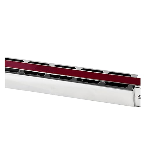 PacuM Harmonica par Instrument Key Harmonica 28 Trous Orgue à Bouche Professionnel Harpe C Key Instruments de Musique Argent Or Harmonica (Color : Silver Key of C) - Les Beatles, Paul McCartney, John Lennon, RIngo Starr, George Harrison PacuM Harmonica par Instrument Key Harmonica 28 Trous Orgue à Bouche Professionnel Harpe C Key Instruments de Musique Argent Or Harmonica (Color : Silver Key of C) – Image 3