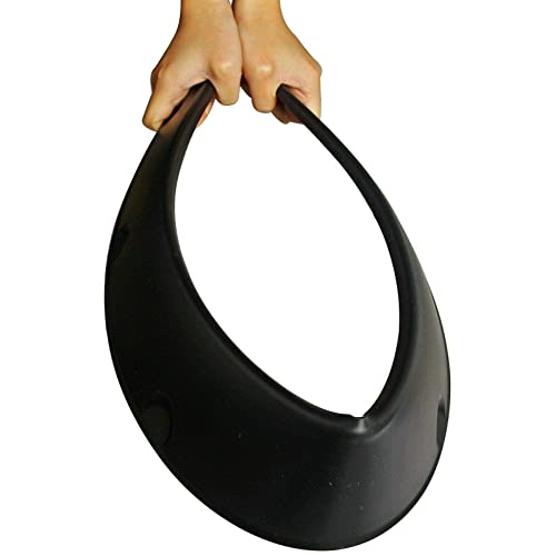 Blackhorse-Racing 4Pcs Universal Fender Flares 2"/50Mm Wide Body Kit Wheel Arches Durable Pu #TOP5