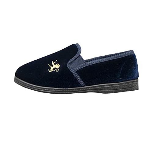 Sleepers Kyle - Chaussons fermés à Motif Lion - Garçon (37 EUR) (Bleu Marine) Cover