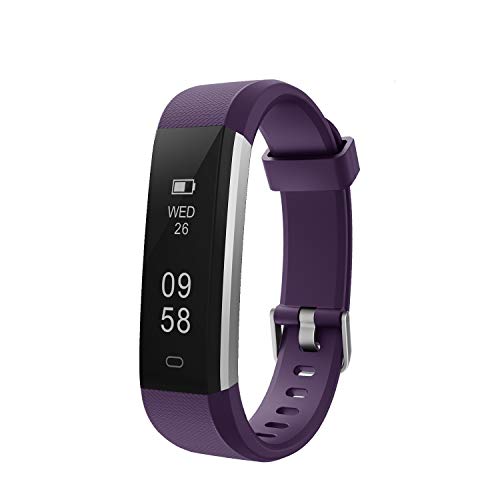 LETSCOM Fitness Tracker HR, Heart Rate Monitor Watch with Sleep Monitor Step Counter Pedometer, Waterproof Smart Fitness Watch, Activity Tracker for Kids Women and Men