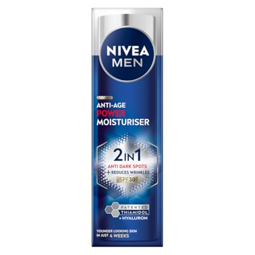 Soin anti-taches NIVEA MEN crème hydratante acide hyaluronique et protection SPF 30