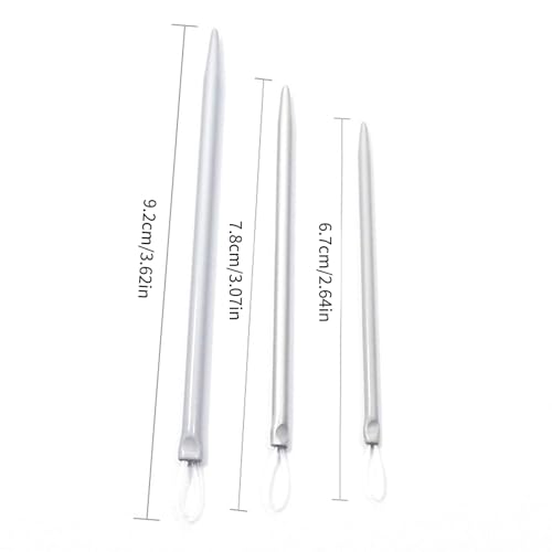 Image of LIANXUE 3pcs /Set Nylon Wire Knitting Needle Yarn Sewing Needle Apparel Sewing and Fabric Art Craft Big Eye Wool Thick Knitter Yarn Needle for Crocheting
