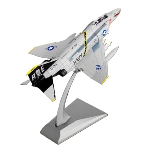 Modelo F-4C avión militar escala 1/100 para exhibición de coleccionistas 7