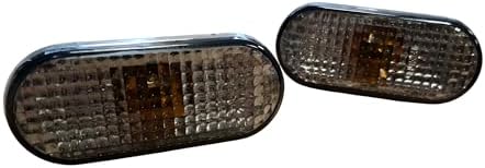 Depo Seitenblinker Set Klarglas Schwarz - Für Alfa Romeo 147 156