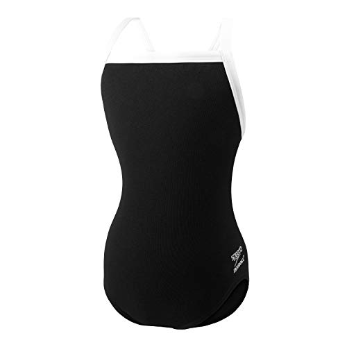 Speedo Girl's Swimsuit One Piece Endurance+ Flyback Solid Youth Team Colors