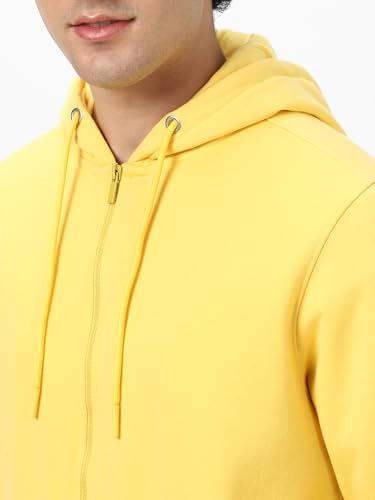 Image of Neostreak Men's Cotton Hooded Neck Zippered Sweatshirt