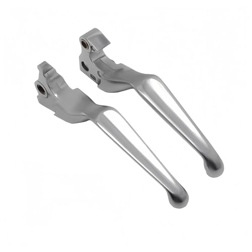 Kit leviers de frein et embrayage moto finition argent pour Sportster Iron XL 883 1200