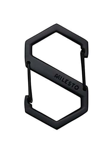 MILESTO カラビナ MLS453 ブラック