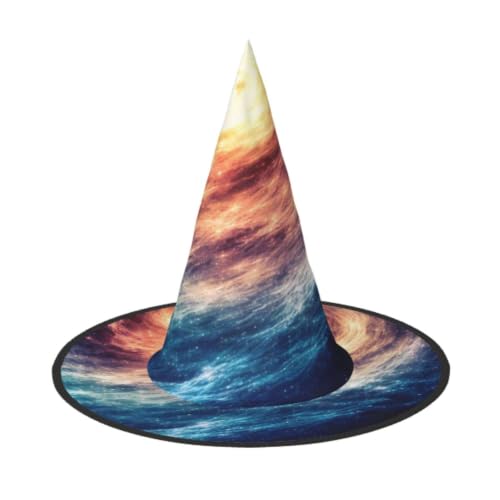 WECGMBYT Universe Milky Way Galaxy Halloween Hat 2 PCS