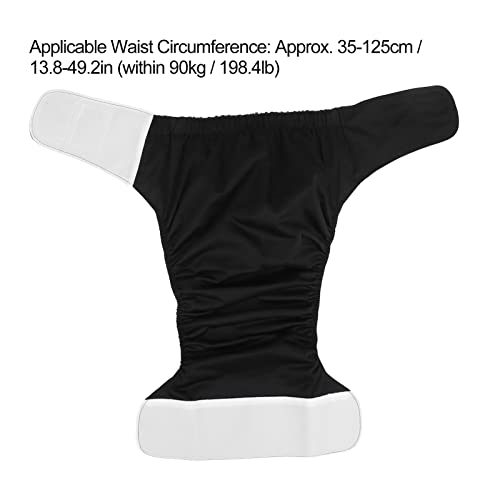 Fralda de pano, elástica, flexível, respirável, impermeável, portátil, lavável, fralda de pano para