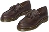 Dr. Martens Unisex Adrian Loafer – Parte superior de cuero – Detalle de flecos kiltie – Plantilla y suela acolchadas, marrón oscuro, talla UK 8 (US hombre 9, US mujer 10) Mediano 2