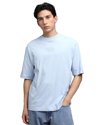 Image of Puma Unisex's Solid Regular Fit Tees