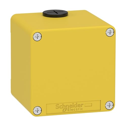 Boîtier vide Schneider Electric XAPK station de commande sans découpe jaune en zinc moulé
