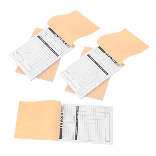 Carnet de factures pour restaurants et artisans, liasse de commande avec planche