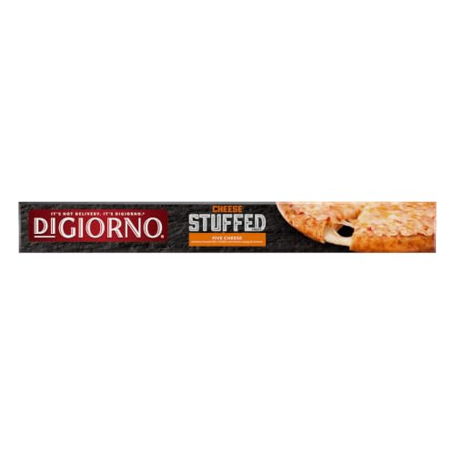 Image of DiGiorno Five Cheese Stuffed Crust Frozen Pizza, 22.2 oz | Stuffed crust; five cheese; easy family dinner; 22.2 oz