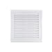 Produktbild AWENTA Lüftungsgitter, ABS-Kunststoff eckig, 115 x 115/150 x 150 mm, weiß