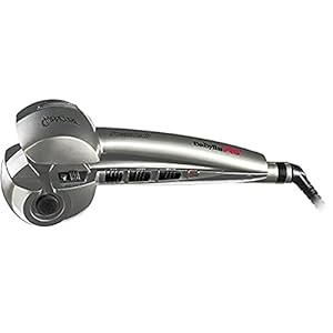 BaByliss Pro Miracurl Steamtech Krultang, BAB2665SE, 12.8 x 33.5 x 15.5 cm, Zilver