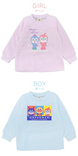 アンパンマン 長袖トレーナー 90 95 100 男の子 女の子 裏起