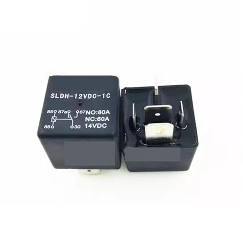 Relais 12V 80A haute performance SLDH-12VDC-1C pour commutation stable - 2