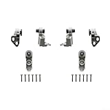 【Komplettes Set】Paket enthält ein Paar Frontscheinwerfer-Reparaturhalterungen (links und rechts) - alles, was benötigt wird, um beide Seiten Ihres Fahrzeugs zu adressieren. Diese Halterungen helfen dabei, sich während der Fahrt zu lösen und zu bewegen.