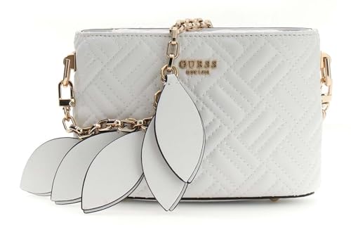 Sac à épaule GUESS Sally Mini Bucket blanc petit sac seau bandoulière