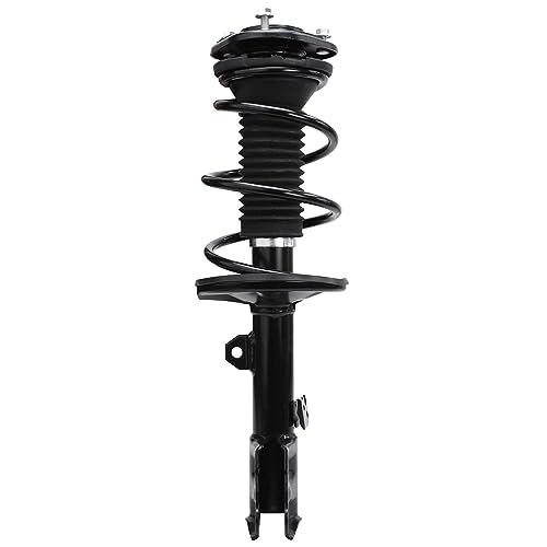 Image of Detroit Axle - 1.8L 2 Front Struts for 2009-2013 Toyota Corolla USA Built 2011-2014 Matrix Replacement 2010 2011 2012 Complete Strut Shock w /Coil Spring Assembly Passenger Driver Side