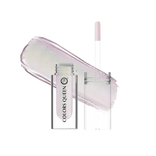 Colors Queen Multichrome Liquid Eyeshadow | Long Wearing & Highly Pigmented Eyeshadow with Metallic Finish | Transfer Proof & Smudge Proof Liquid Eye Shadow for Eye Makeup (06 – Frosted Petal)