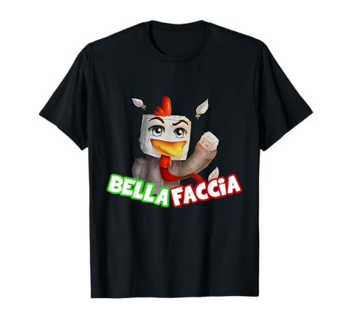 Gamer BellaFaccia V2 Tee Nuova Collezione Kids Gaming Maglietta
