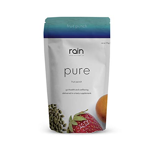 RAIN Pure Digestive Health Probiotic Supplement Fruit Punch Melt in Your Mouth - 30 Sticks