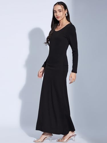Image of Selvia Western Full Sleeve Long Dress Bodycon for Women