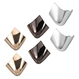 [Toyvian] 3組 高耐久ヒールプロテクター 色 感ある尖った靴先カバー レディースハイヒール靴先端保護 傷防止 すり減り防止 シューズ保護用