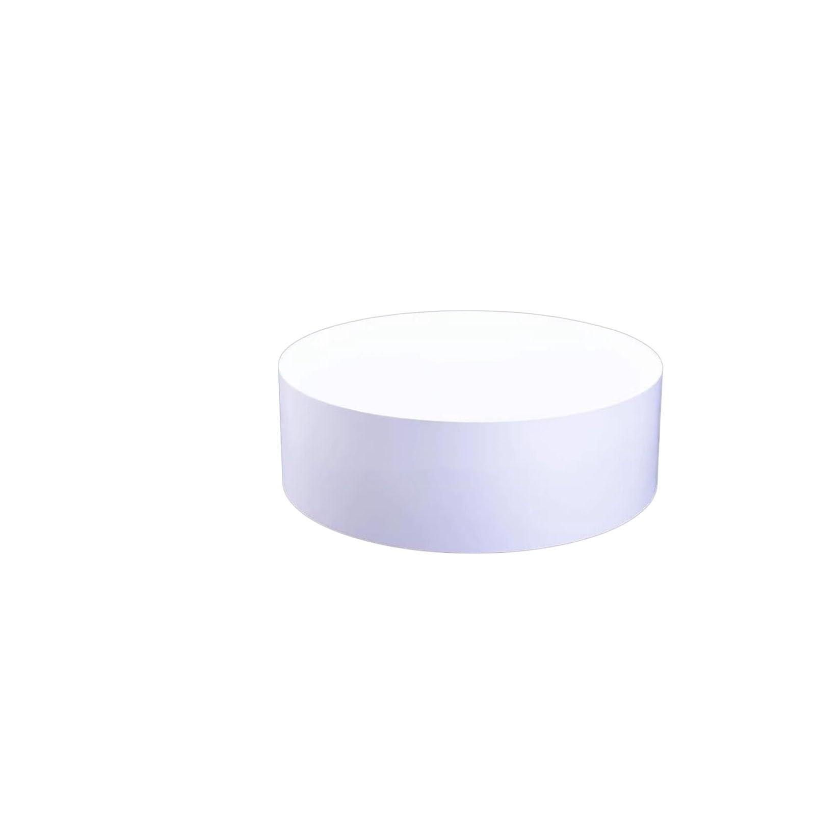 Présentoir rond 40x15cm noir avec plateforme décorative stable