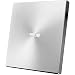 Produktbild ASUS ZenDrive Silver 13mm External 8X DVD/Burner Drive +/-RW with M-Disc Support, Compatible with Both Mac & Windows and Nero BackItUp for Android Devices (USB 2.0 & Type-C Cables Included)