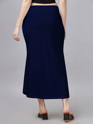 Image of Toochki Stretchable Saree Shapewear Petticoat for Women, Blended Cotton,Petticoat,Skirts for Women,Shape Wear Dress for Saree