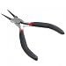 Produktbild Akord flach Nase Schmuck Bead Craft Zange Elektro-Reparatur Werkzeug, Metall, schwarz, 12,7 cm, 125 mm, schwarz, CR-1