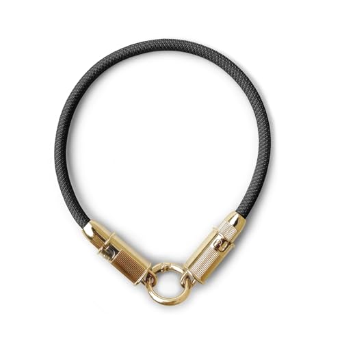 Carga rápida USB-C portátil en cable llavero texturizado de 30cm color pizarra