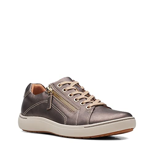 Image of Clarks Nalle Lace Womens Trainers Assorted 5.5 UK Brown
