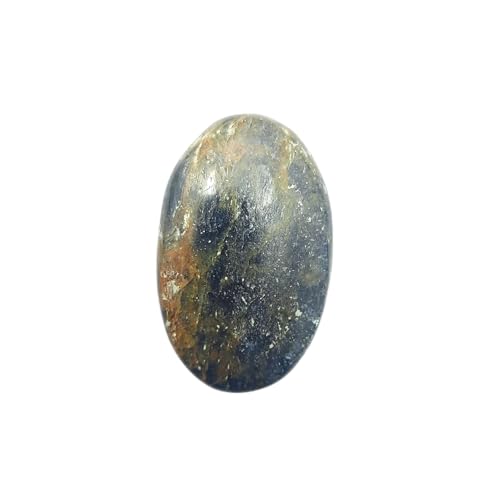 Kyanite de mousse naturelle pour fabrication bijoux, cabochon ovale 41x25x7mm bague et pendentif