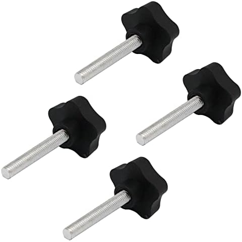 Locking screw, star handle, external thread Cover