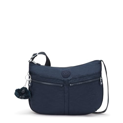 Kipling Bolsa tiracolo feminina Izellah, Azul Bleu 2, 12.25' L X 9.25' H X 5' D