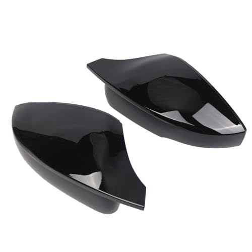 Capuchon de rétroviseur pour VW POLO, coques de protection haut de gamme noir brillant