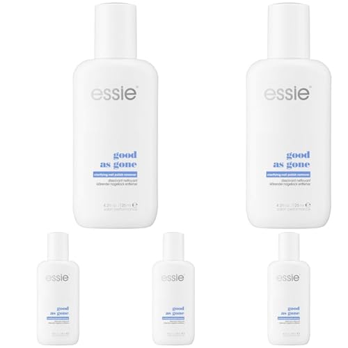 Essie Klärender Nagellackentferner good as gone, Reinigung und Aufhellung, 125 ml (Packung mit 5)