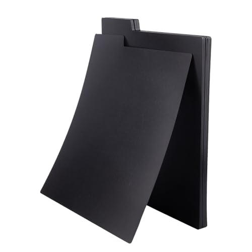 Intercalaires vinyles haut de gamme DICOSMETIC séparateurs de protection noirs pour disques