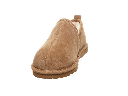 Image of BEARPAW Bear Paws Men's Comfortable Sheepskin Slipper with Supportive Suede Upper - Maddox