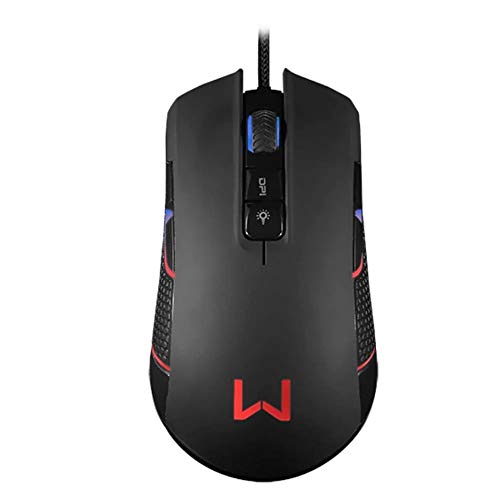 Mouse Gamer Rgb Perseus Preto Warrior - MO275
