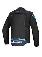 Alpinestars T-Stunt Air Motorrad Textiljacke, schwarz/blau, 3XL – Ansicht 2